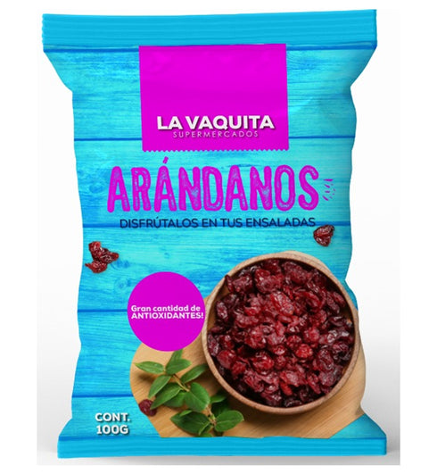 ARANDANOS LA VAQUITA 100 GR